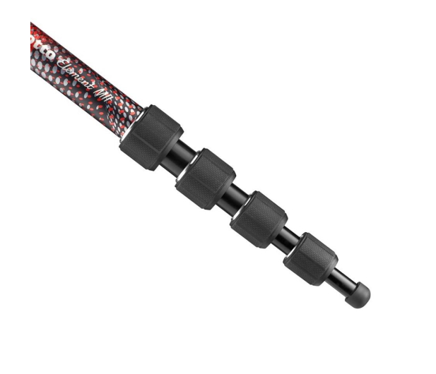 Manfrotto Element MII Alu czerwony - 1196612 - zdjęcie 4